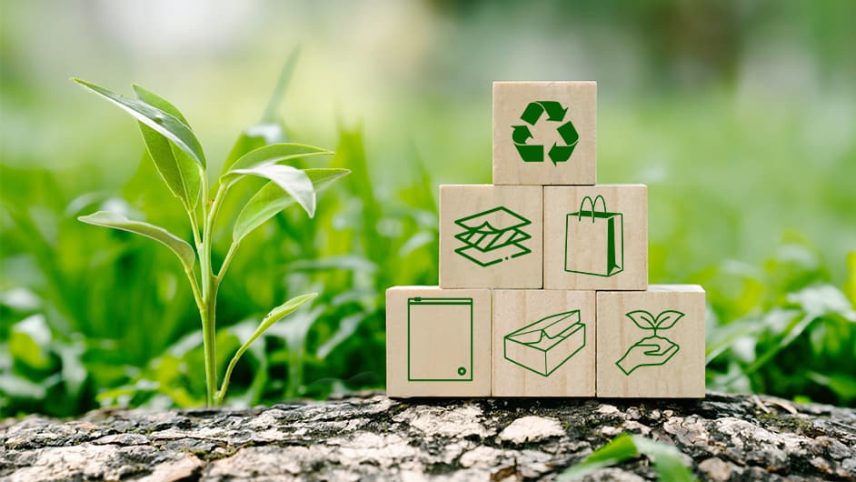 Degradável e ambientalmente correto