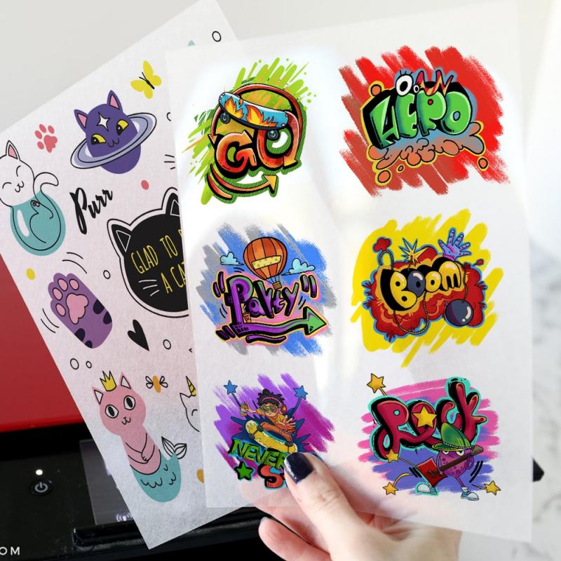 Papel retrátil imprimível para jato de tinta