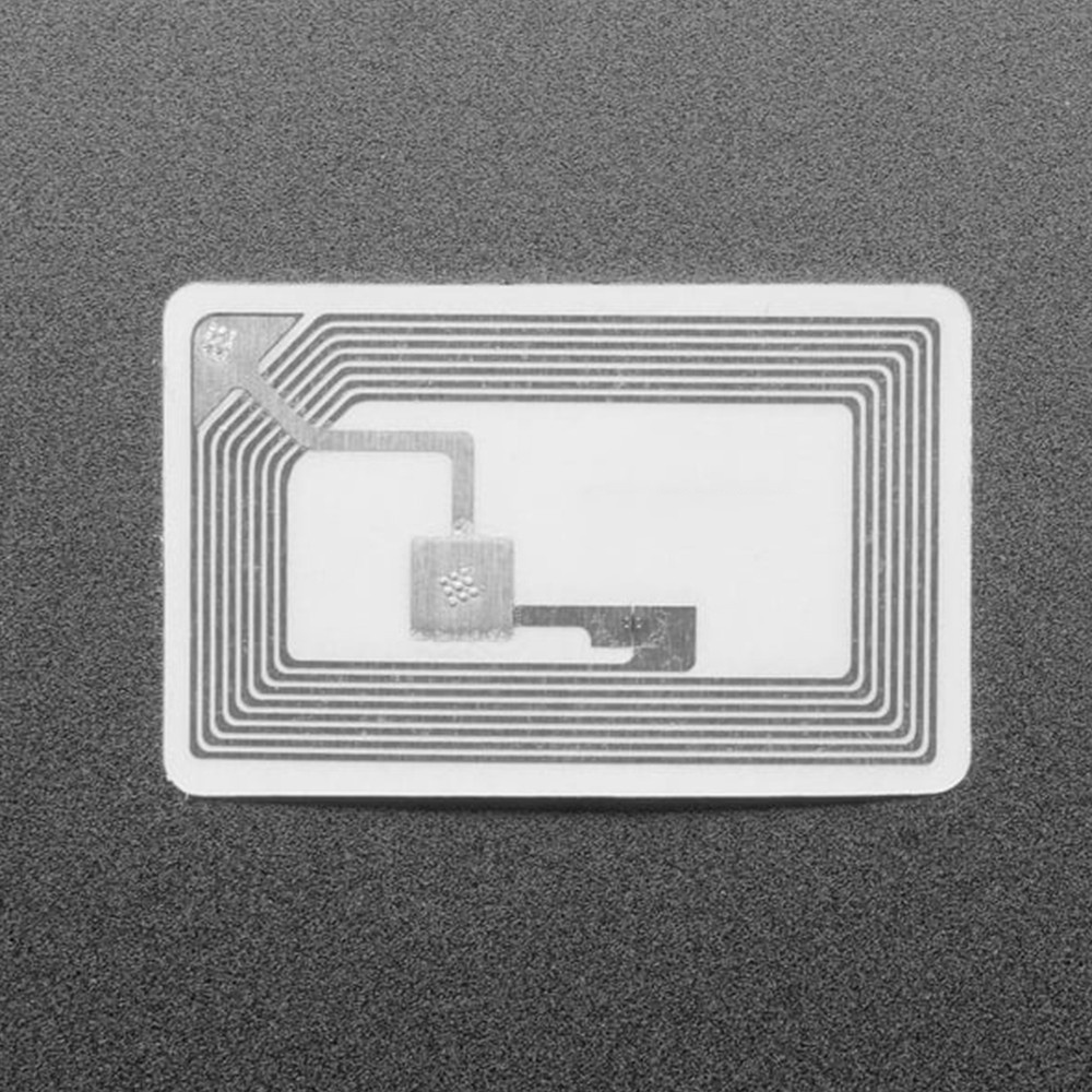 Adesivo RFID retangular