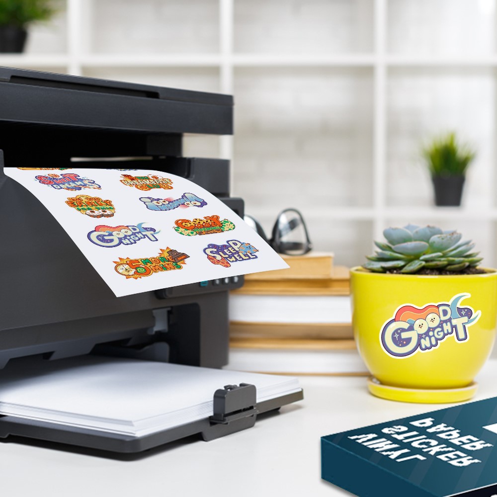 Papel adesivo vinílico Cricut jato de tinta