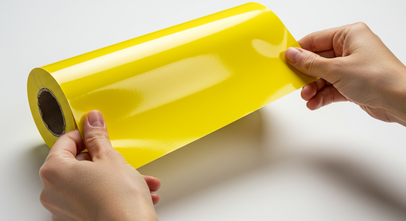 Papel adesivo resistente a rasgos