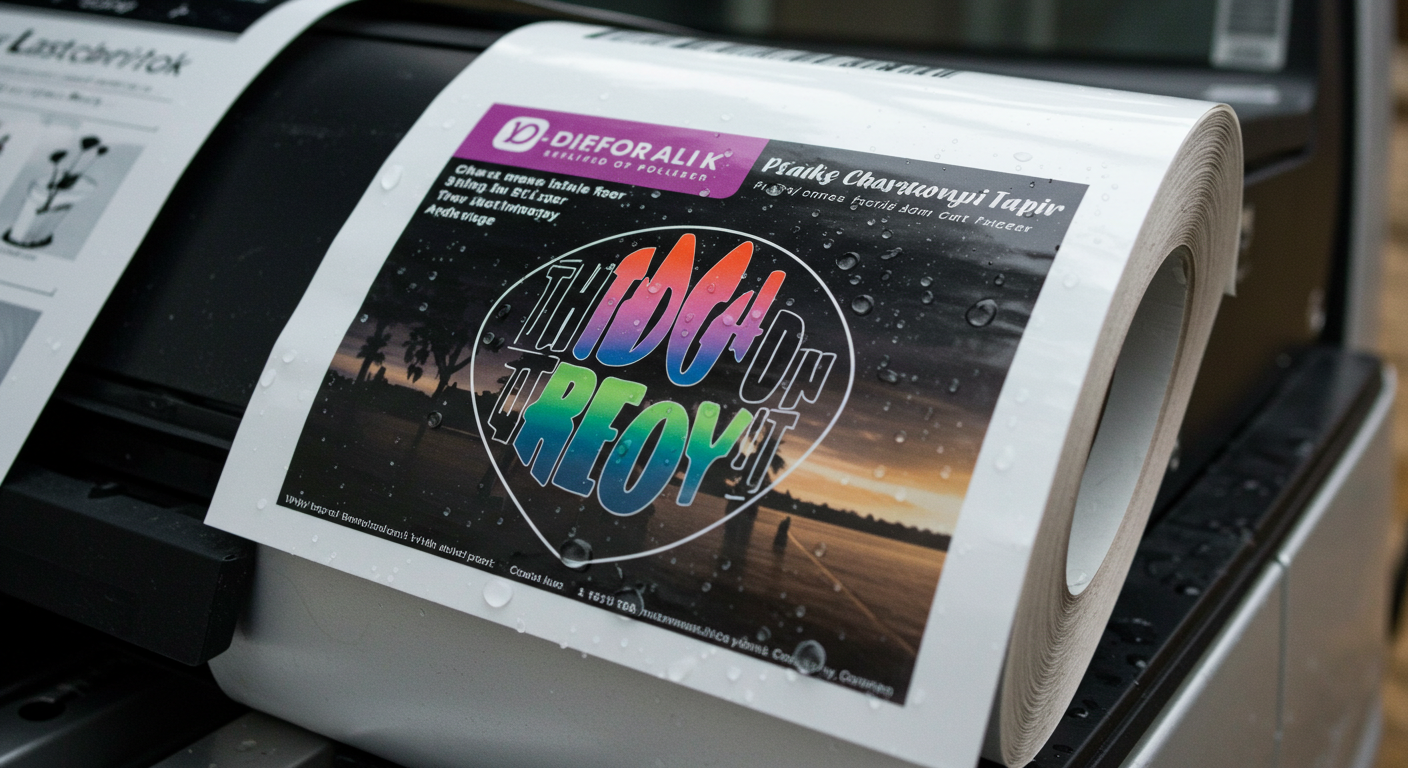melhor papel adesivo vinílico jato de tinta para uso externo