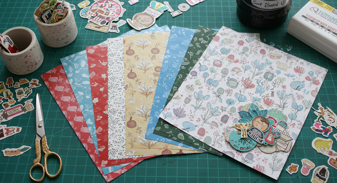 Vinil imprimível para scrapbooking