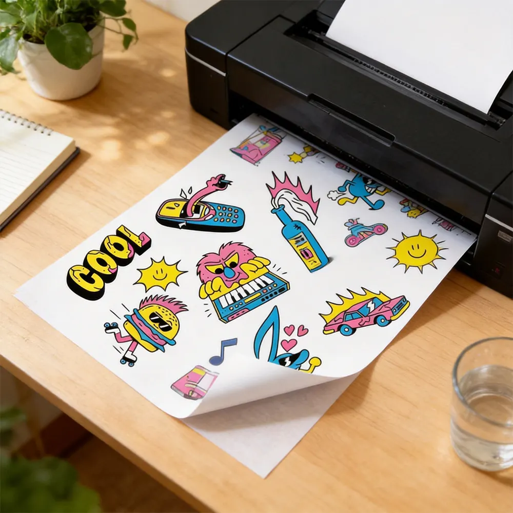 Papel adesivo de alto volume