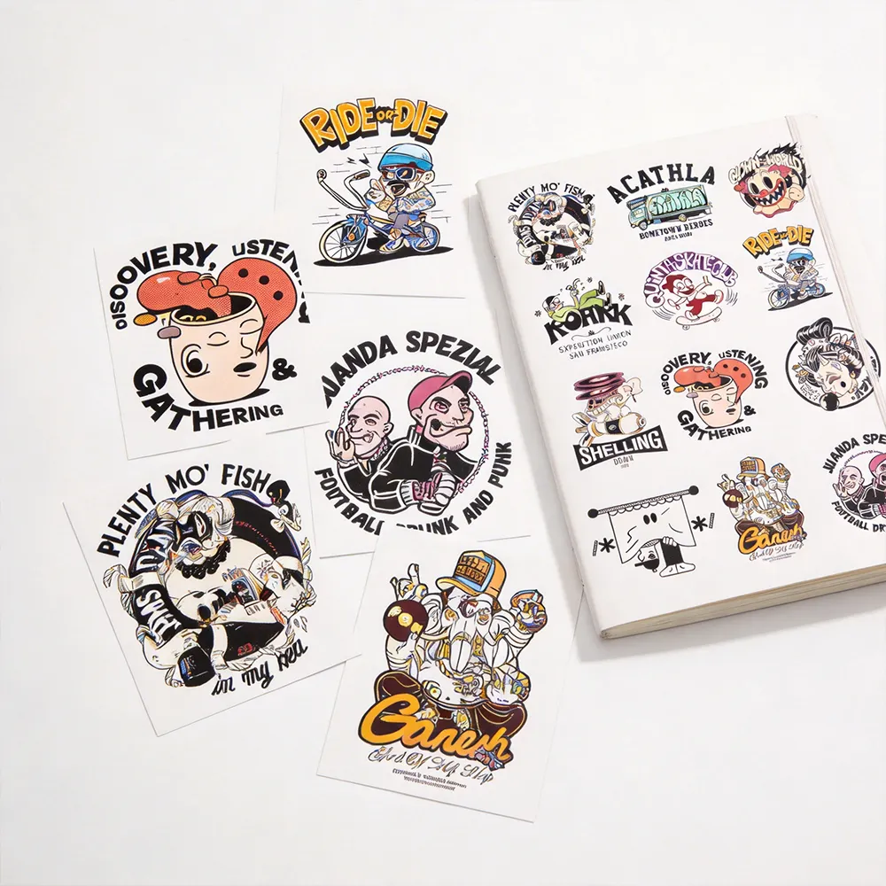 Folhas de vinil personalizadas