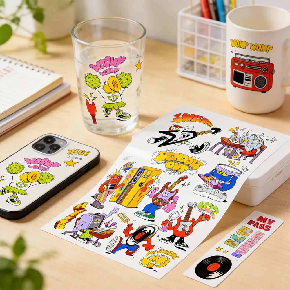 Adesivos de vinil DIY
