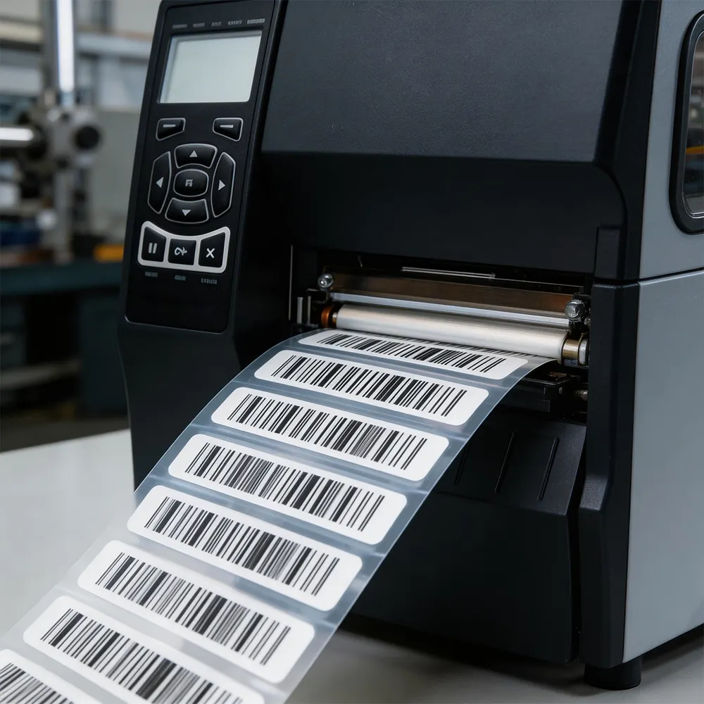 Etiqueta de identificação para cura de pneus