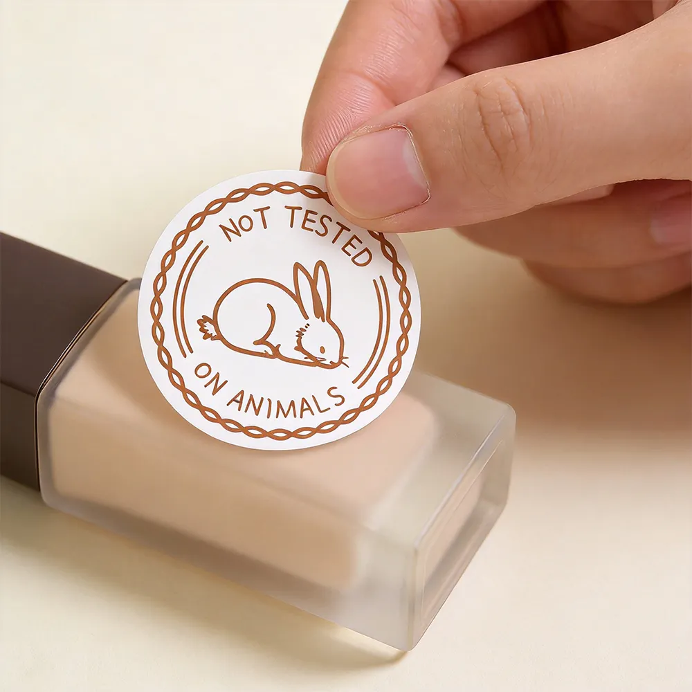 Folhas de etiquetas cosméticas para jato de tinta