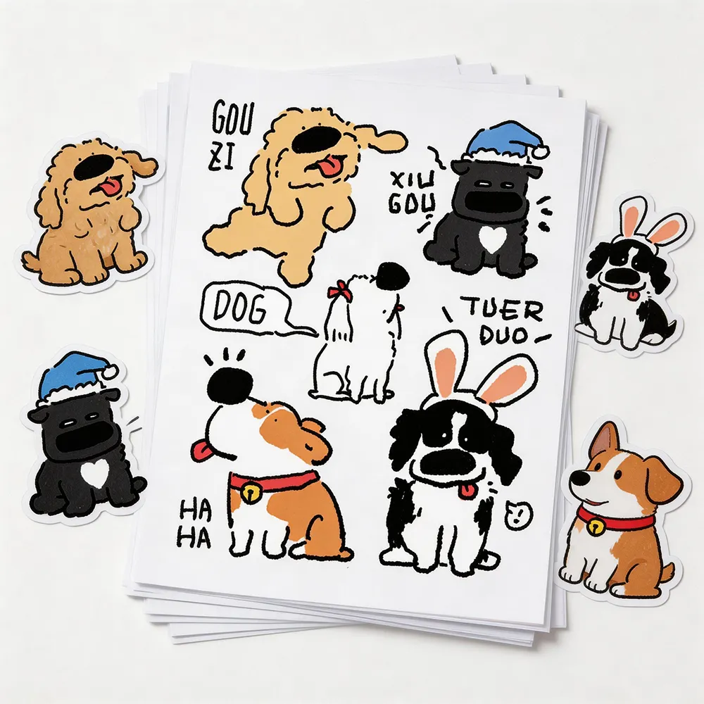 Papel adesivo vinílico personalizado