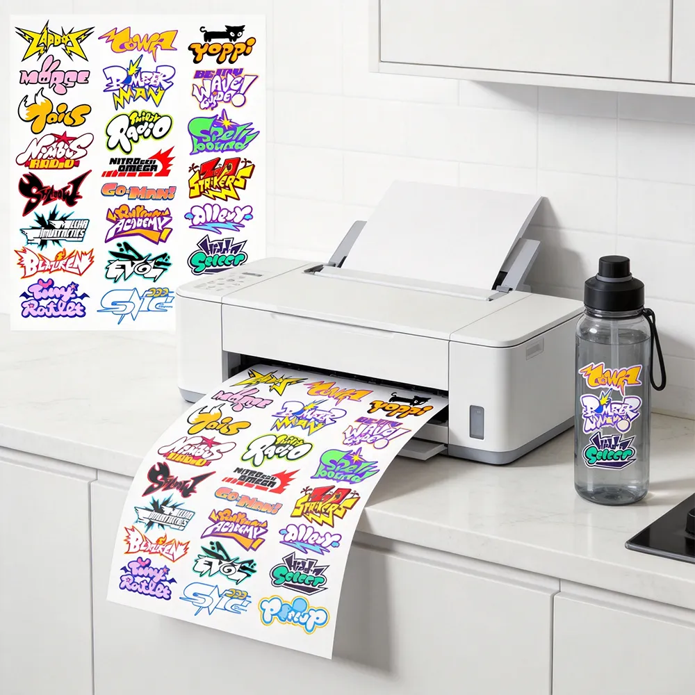 Papel adesivo de comércio eletrônico para jato de tinta