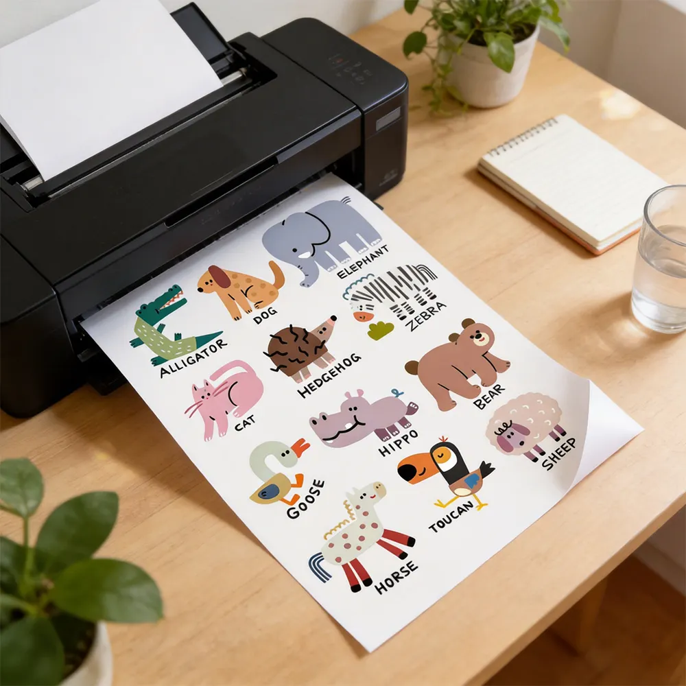 Papel adesivo para jato de tinta para laptop