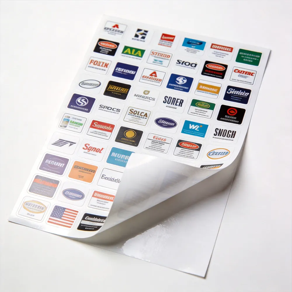 Papel adesivo para etiquetas jato de tinta