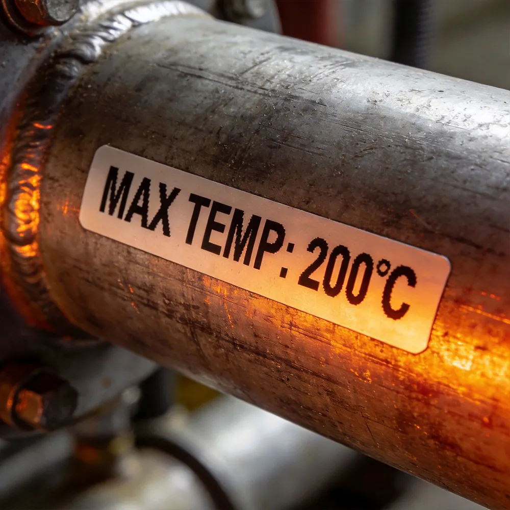 Etiquetas de Circuito Estáveis ao Calor