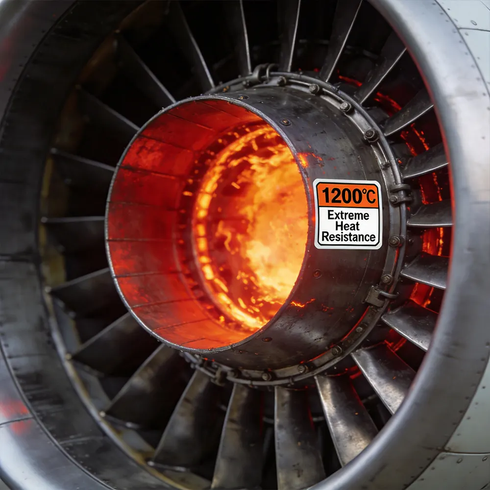 Etiquetas Resistentes ao Calor da Aviação