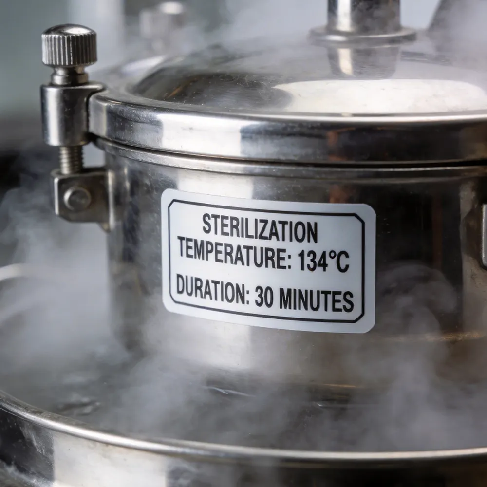 Tags resistentes ao autoclave