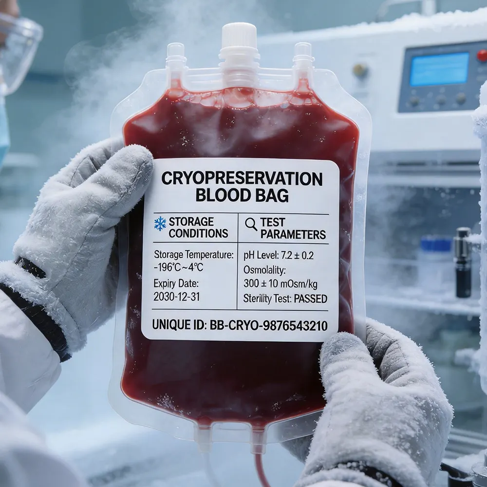 Etiquetas de Bolsa de Sangue