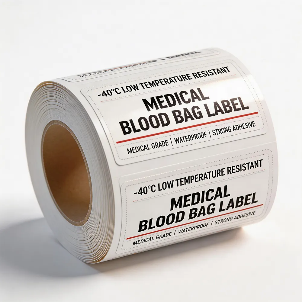 Rótulo médico ultra frio