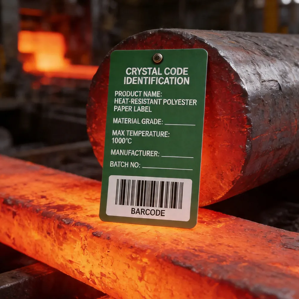 Placas de identificação térmica de aço