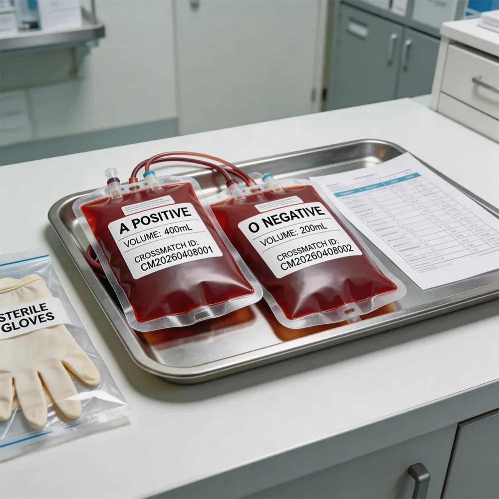 Rastreamento de Armazenamento de Sangue