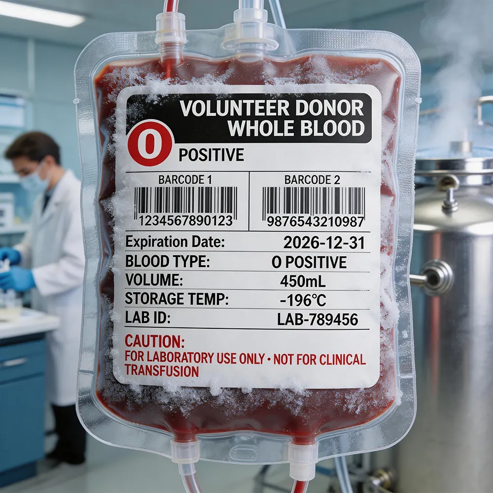 Identificação Segura da Bolsa de Sangue
