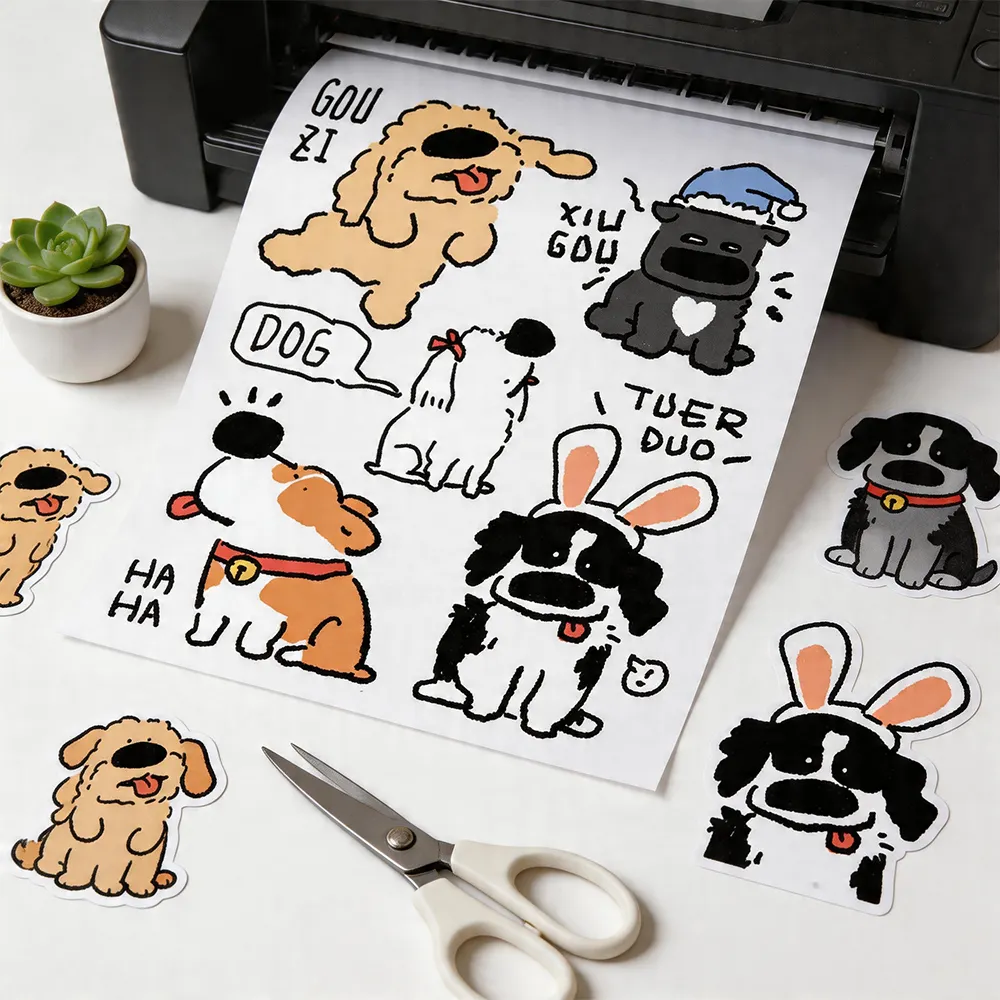 Papel para adesivos de tatuagem