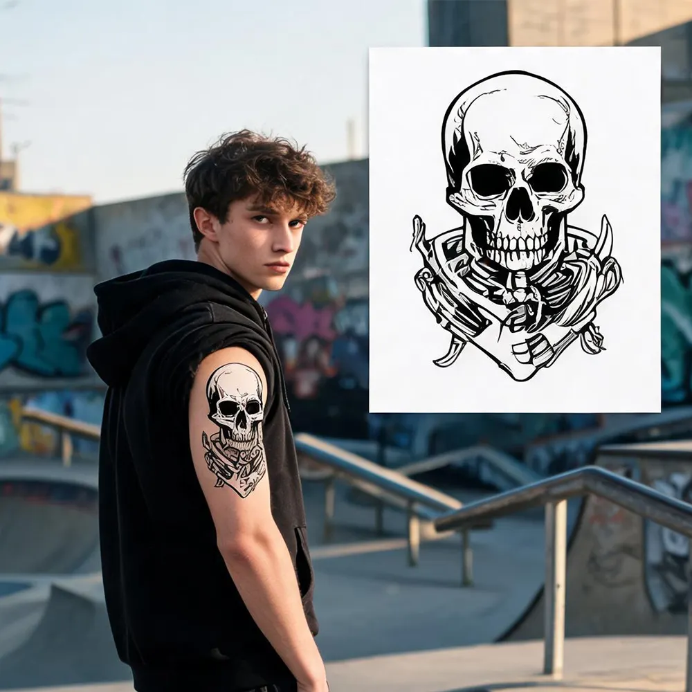 melhor papel para tatuagem imprimível