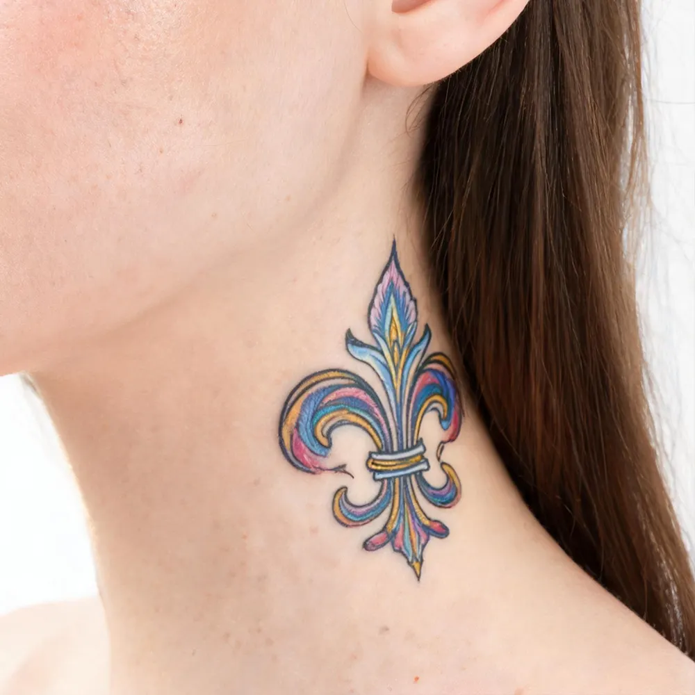 papel de transferência de tatuagem em branco