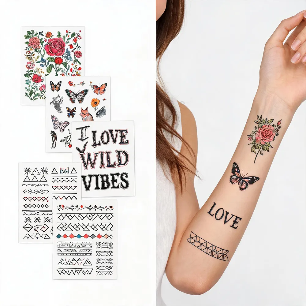 papel de transferência de tatuagem em branco