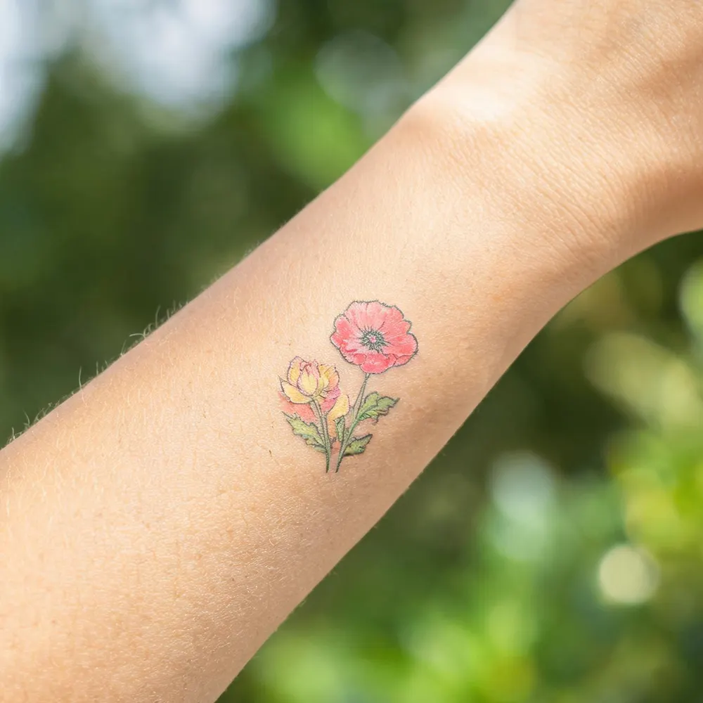 papel de transferência de tatuagem em branco