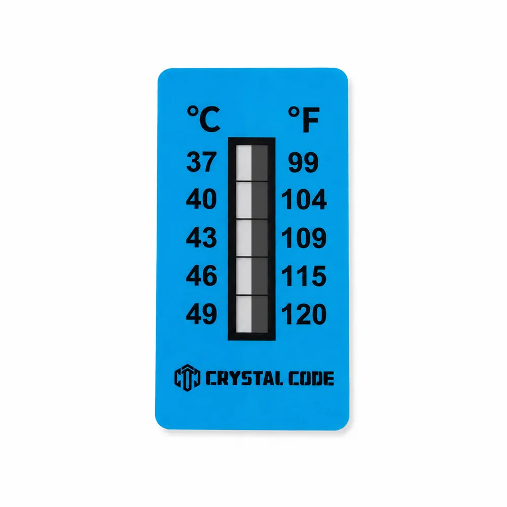 Rótulo de monitoramento de temperatura da cadeia de frio