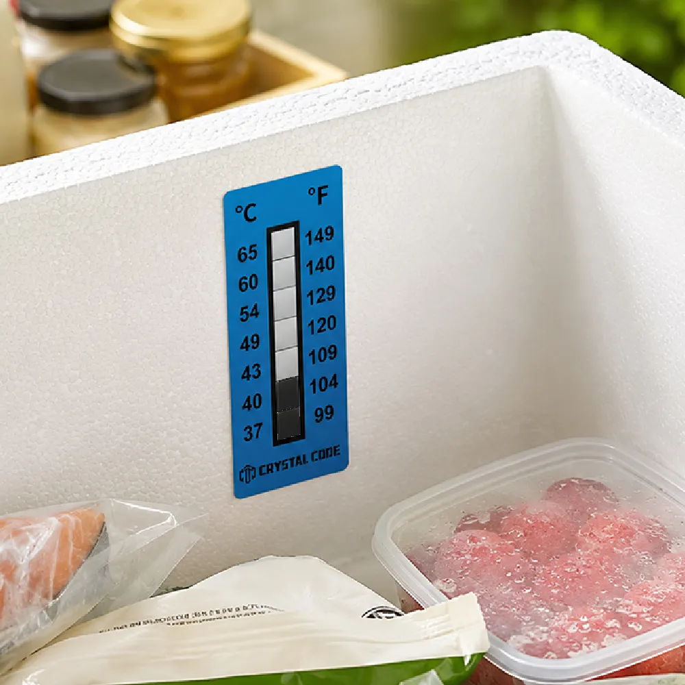 Indicador de temperatura de armazenamento a frio