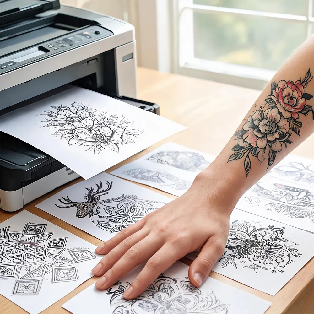 Papel de tatuagem de grau cosmético