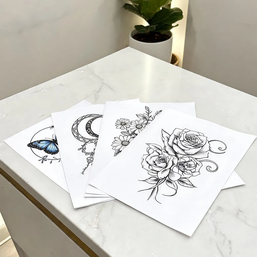 Materiais para tatuagem cosmética