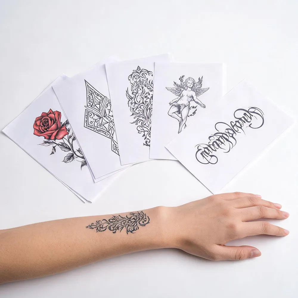 Papel de tatuagem personalizado para impressão