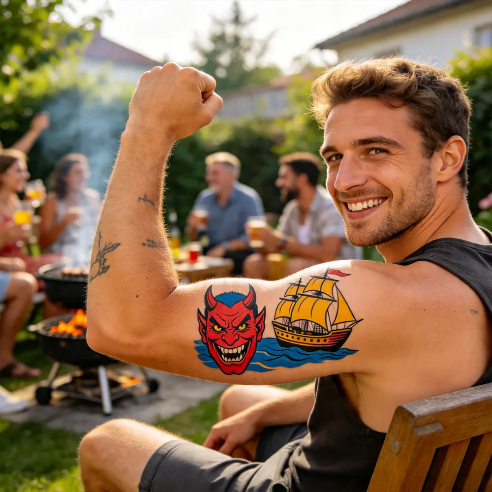 Tatuagens temporárias personalizadas