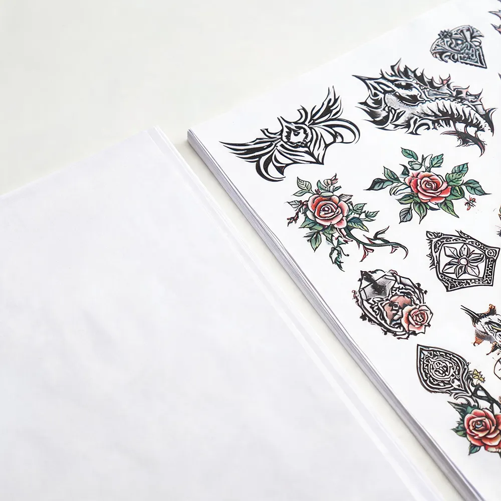 Papel adesivo durável para tatuagem