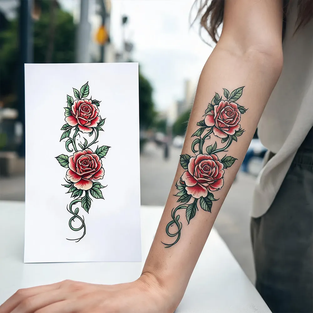 Papel de tatuagem fácil de aplicar