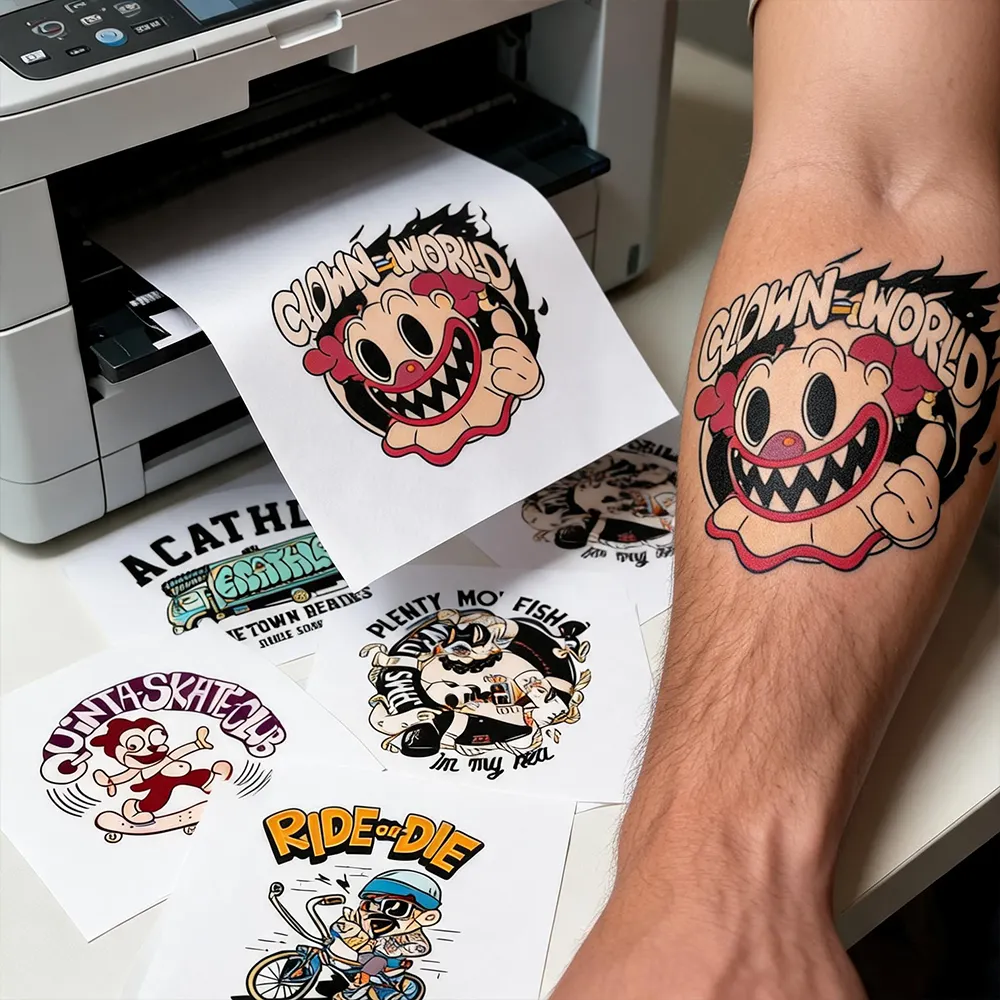 Fácil remover papel de tatuagem