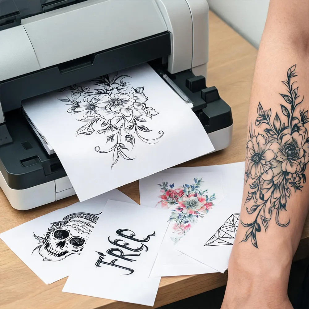 Papel de tatuagem ecológico