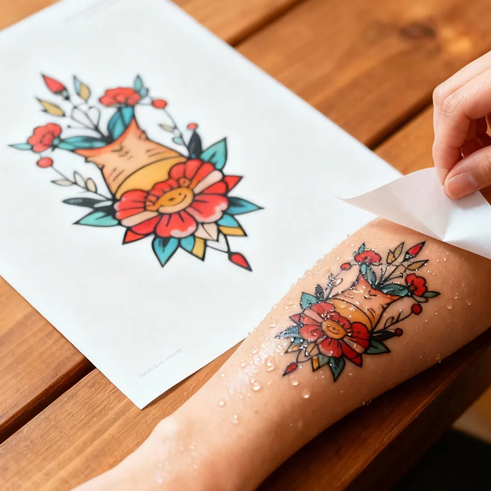 Papel de tatuagem de transferência rápida