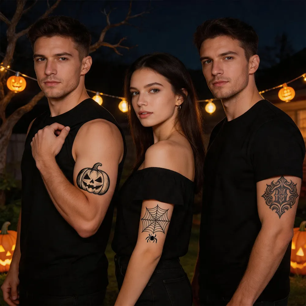 adesivos de tatuagem de festivais