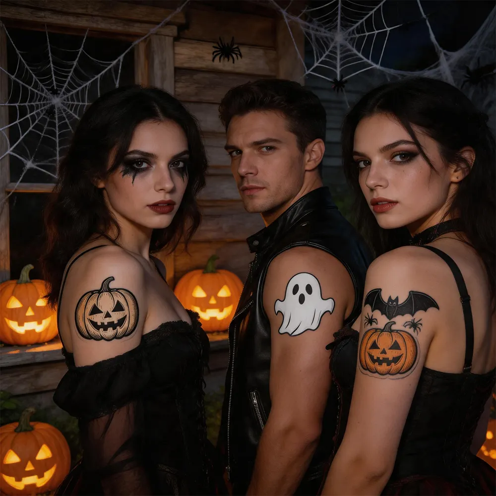 adesivos de tatuagem de festivais
