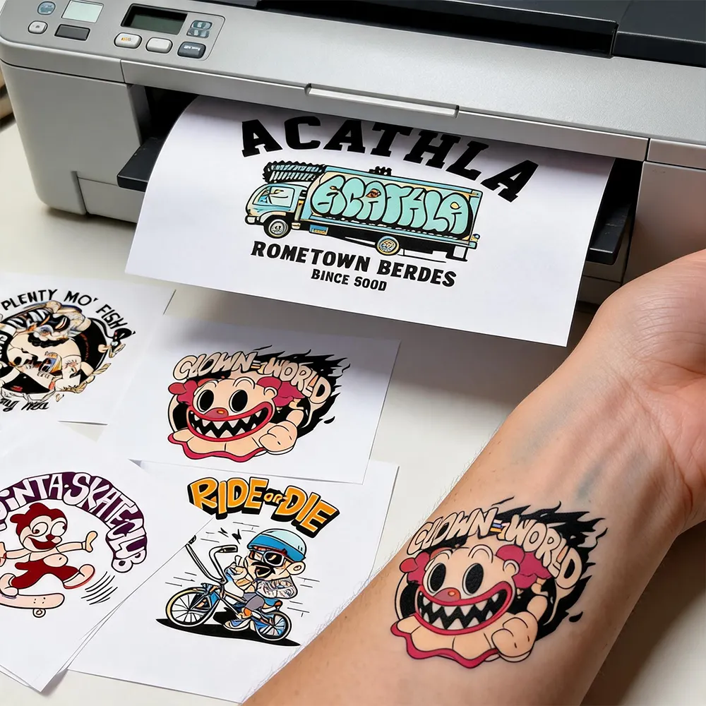 Papel de Tatuagem de Alta Resolução