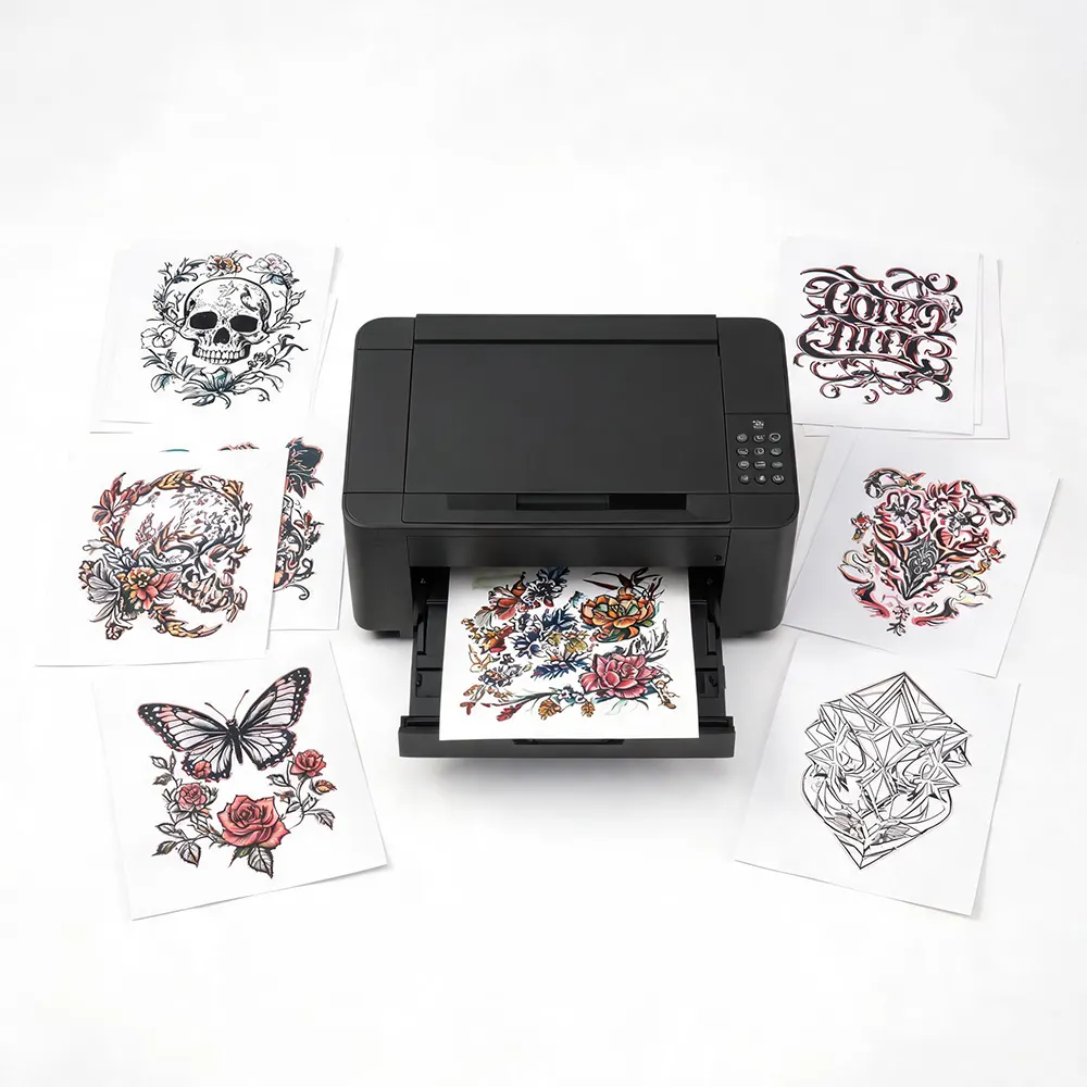Papel para tatuagem para impressora doméstica