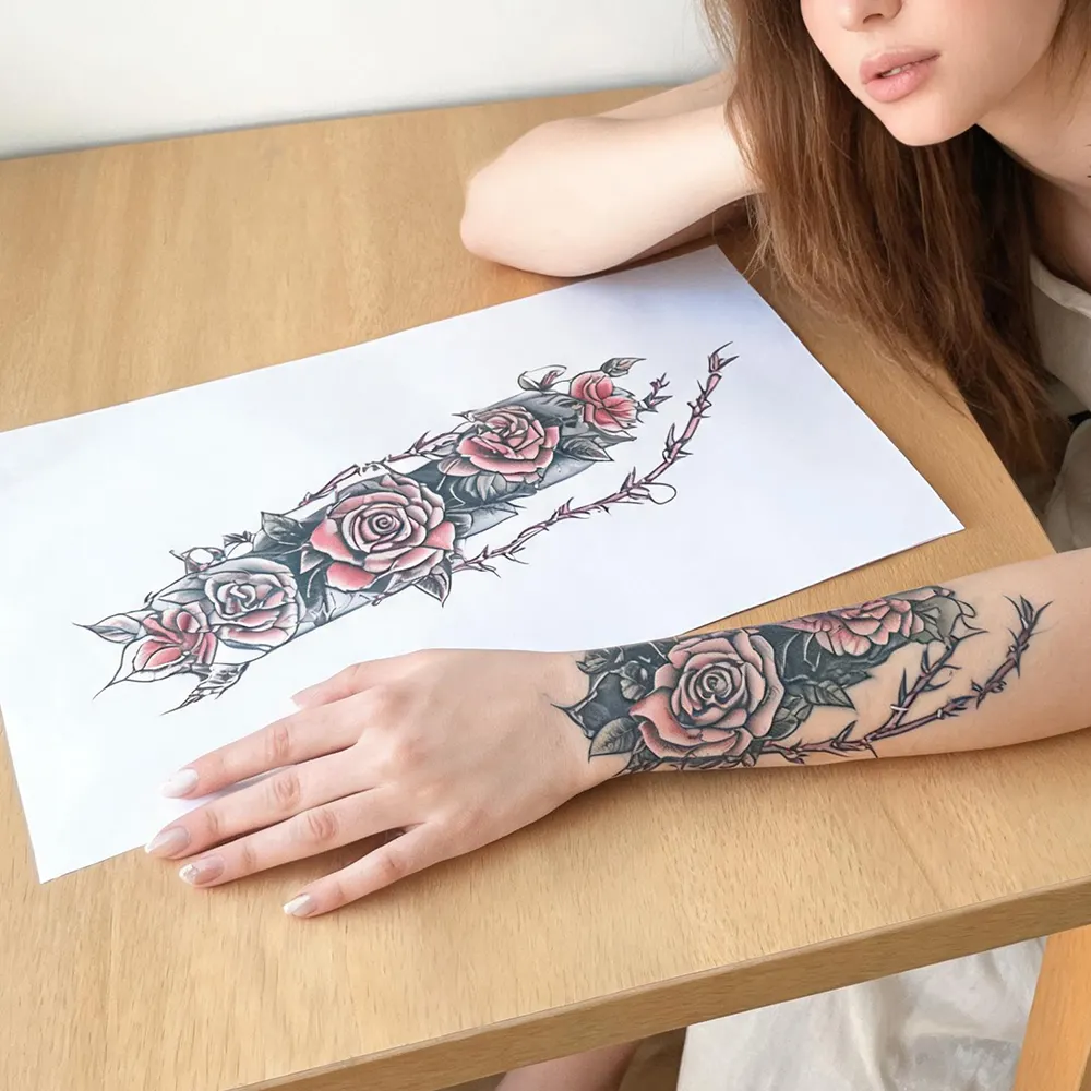 Papel de tatuagem imprimível para jato de tinta