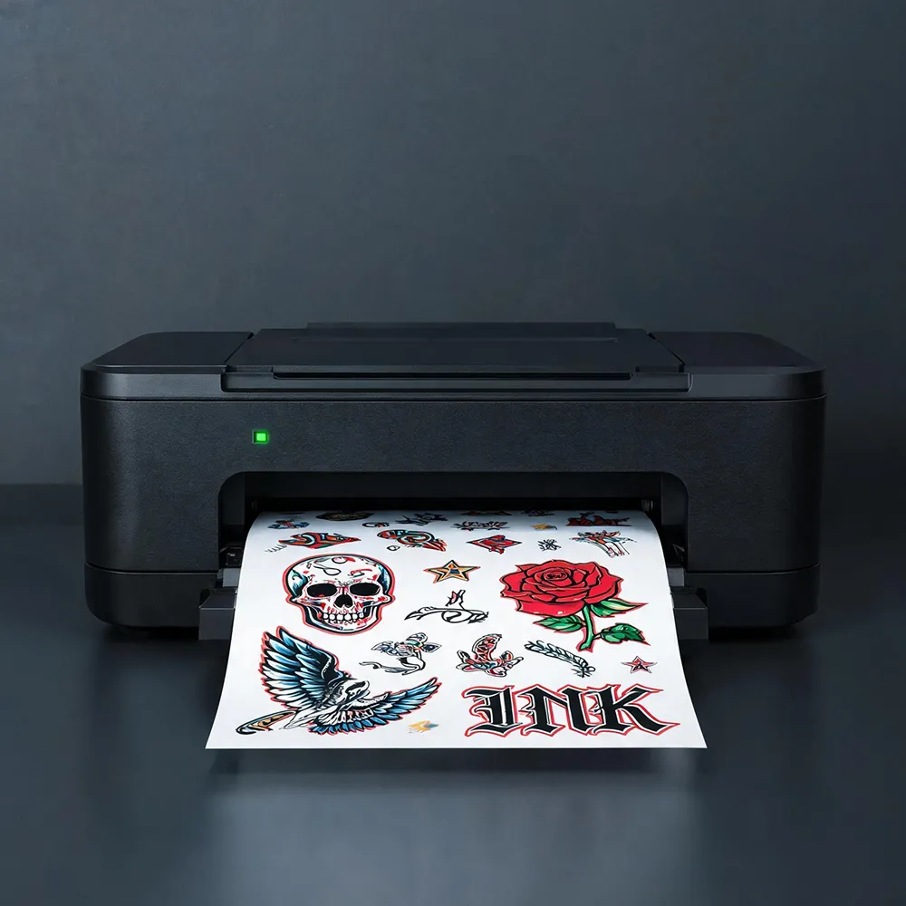 Papel de transferência de tatuagem para jato de tinta