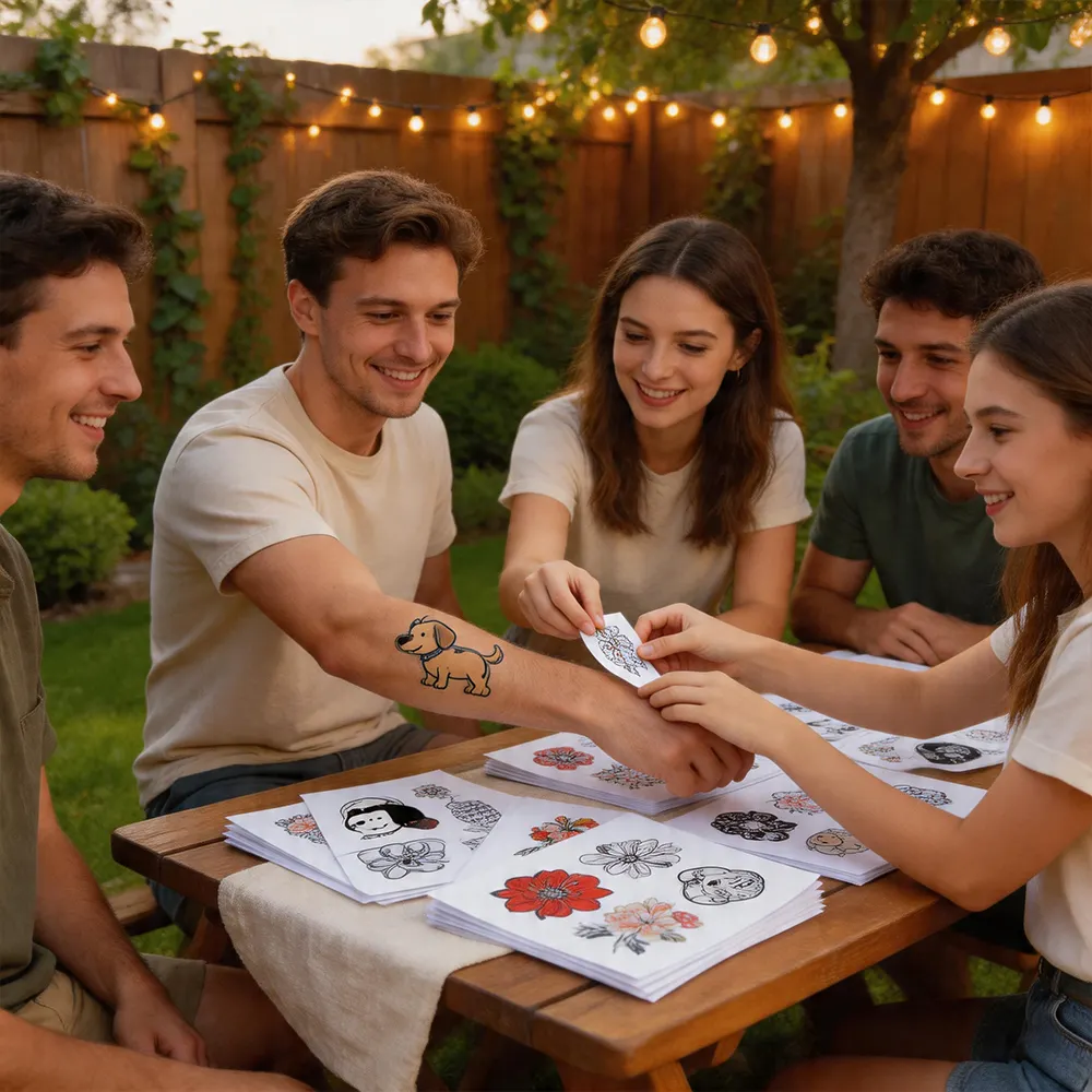 Tatuagens temporárias para crianças