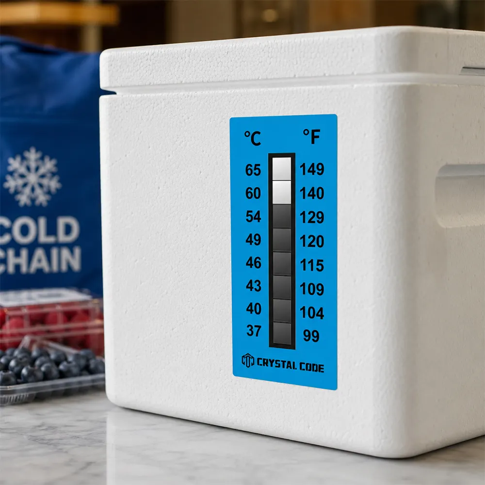 Rótulo indicador de temperatura do laboratório