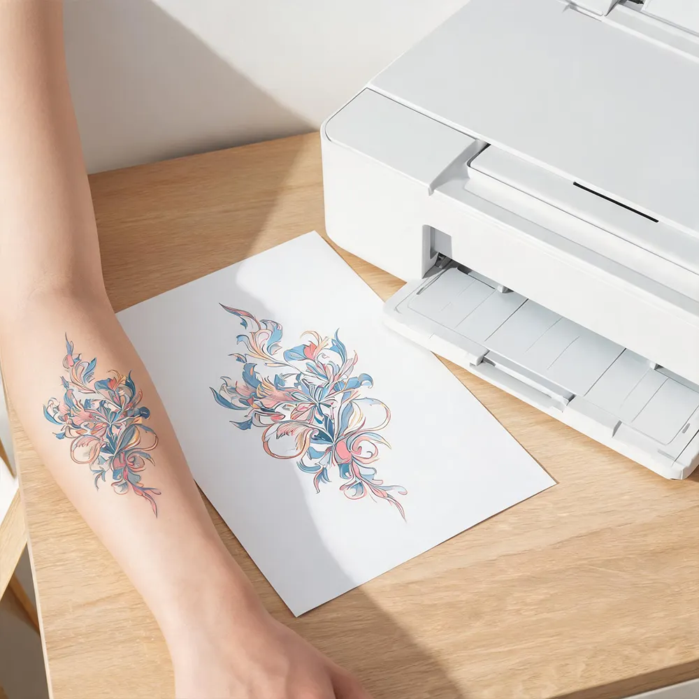 Papel de tatuagem tamanho carta