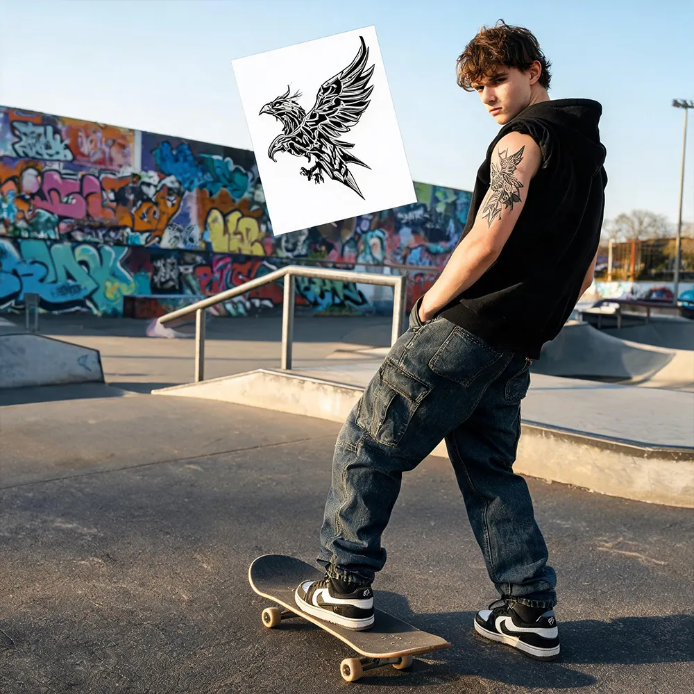 Papel de tatuagem duradoura